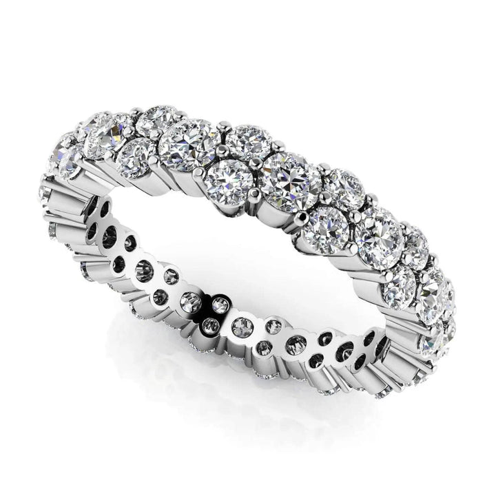 Alternate Lab Diamond Eternity Ring 2.08 ctw - PUREFINEJEWELRY