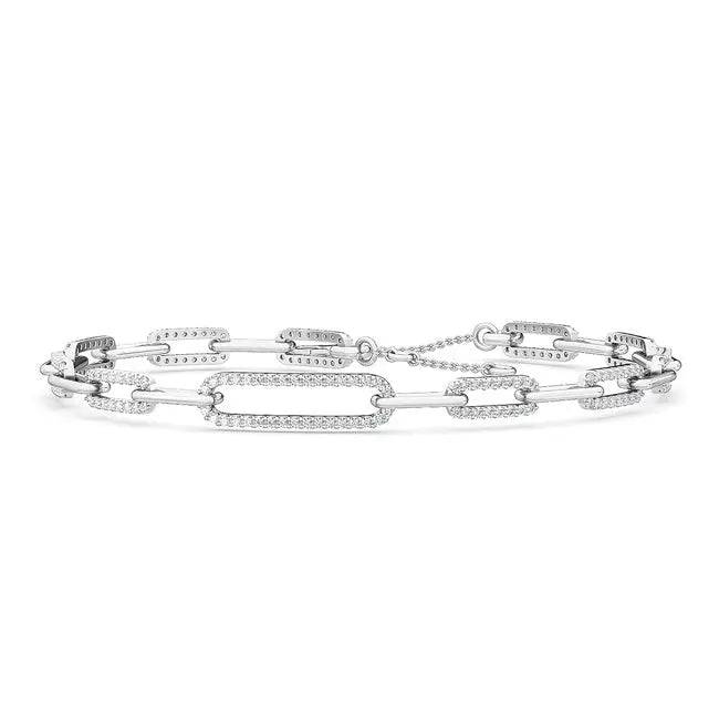 Bracelet Chain Lab Grown Diamond 1.03 ct - PUREFINEJEWELRY