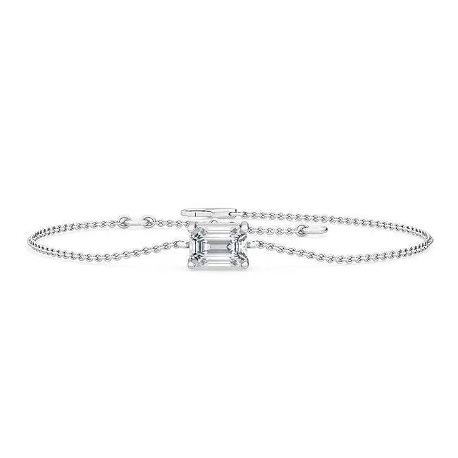 Bracelet Emerald Cut Lab Grown Diamond 0.50 ct. - PUREFINEJEWELRY