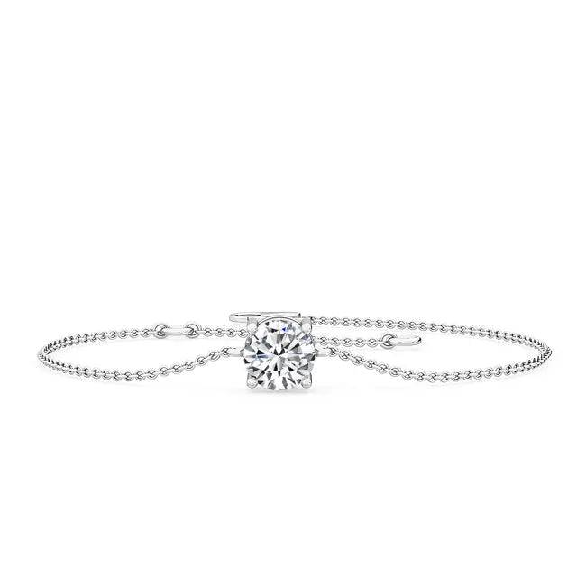 Bracelet Round Cut Lab Grown Diamond 0.50 ctw. - PUREFINEJEWELRY