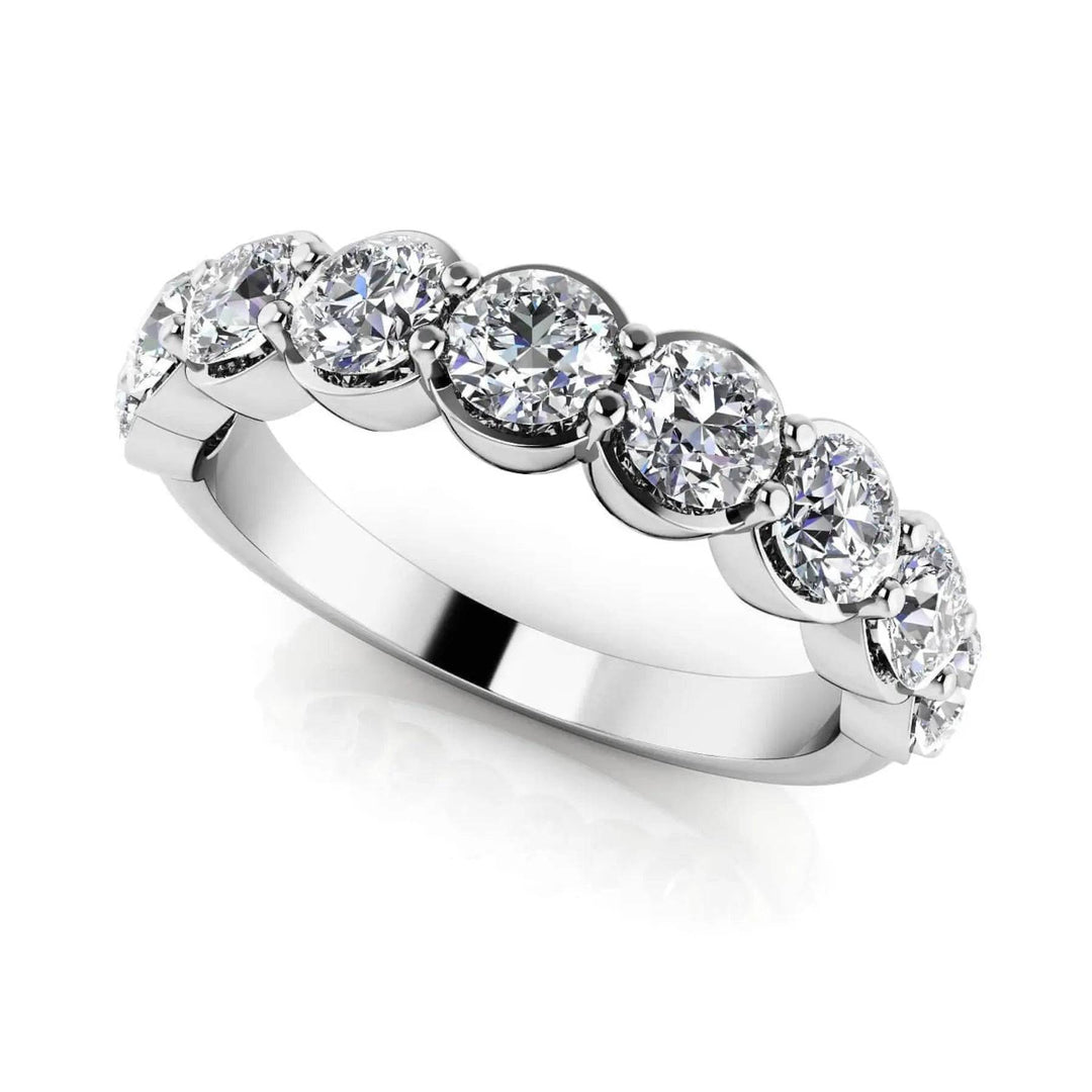 Diamond Dreams Anniversary Ring 0.95 ctw - PUREFINEJEWELRY