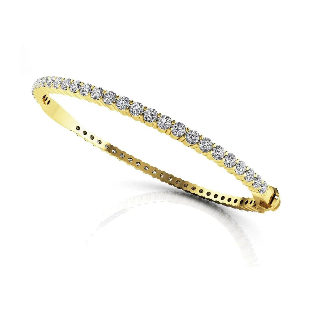 Endless Elegance Lab Diamond Bangle 3.24 ctw - PUREFINEJEWELRY