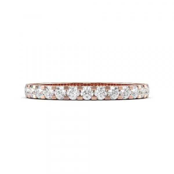 Eternity Ring Round Lab Grown Diamond 1.25 ct - PUREFINEJEWELRY