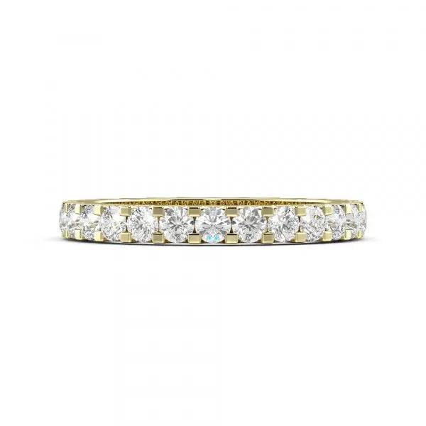 Eternity Ring Round Lab Grown Diamond 2.00 ct - PUREFINEJEWELRY