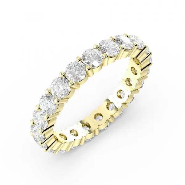 Eternity Ring Share Prong Lab Grown Diamond 1.55 ct - PUREFINEJEWELRY