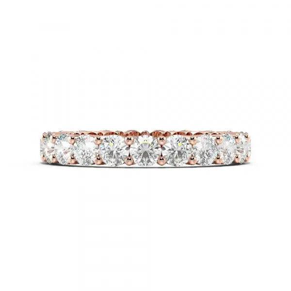 Eternity Ring Share Prong Lab Grown Diamond 1.55 ct - PUREFINEJEWELRY