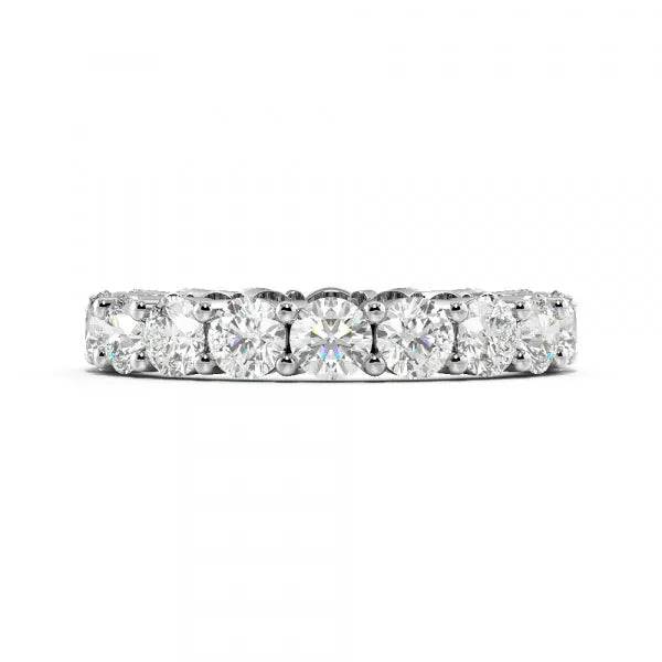 Eternity Ring Share Prong Lab Grown Diamonds 2.20 ct - PUREFINEJEWELRY