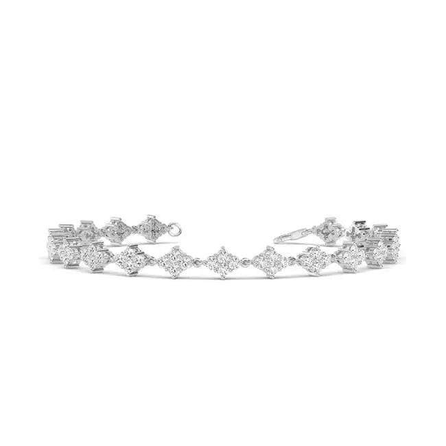 Fashion Bracelet Lab Grown Diamond 3.19 ct - PUREFINEJEWELRY