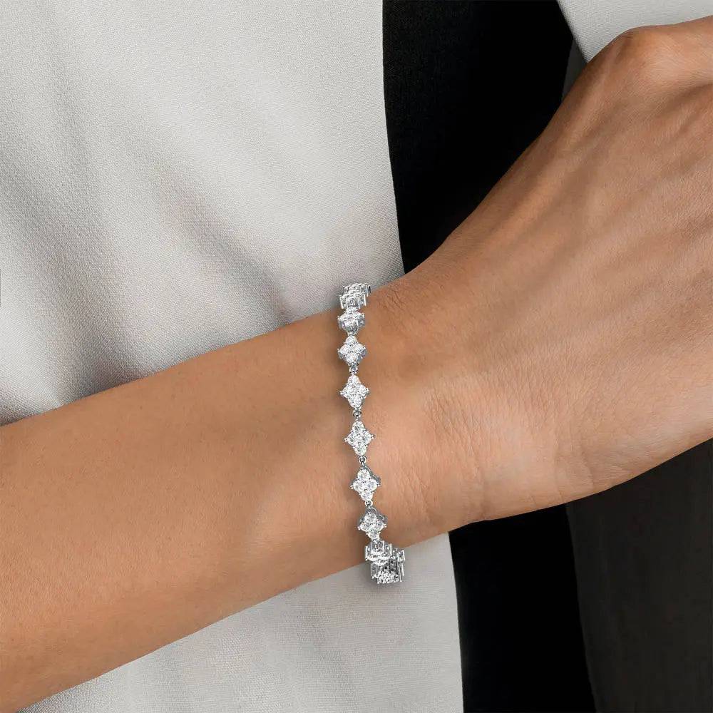 Fashion Bracelet Lab Grown Diamond 3.19 ct - PUREFINEJEWELRY