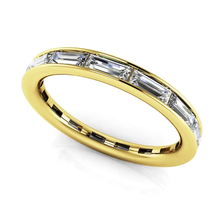 Lab Diamond Baguette Eternity Ring 1.20 ctw - PUREFINEJEWELRY