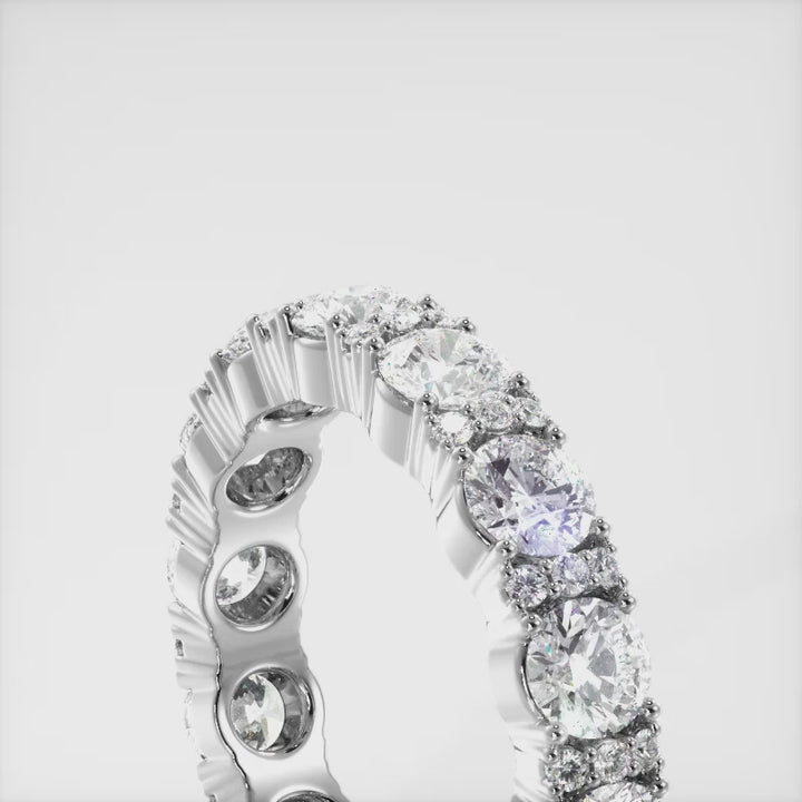 Exquisite Lab Diamond Eternity Ring 2.17 ctw