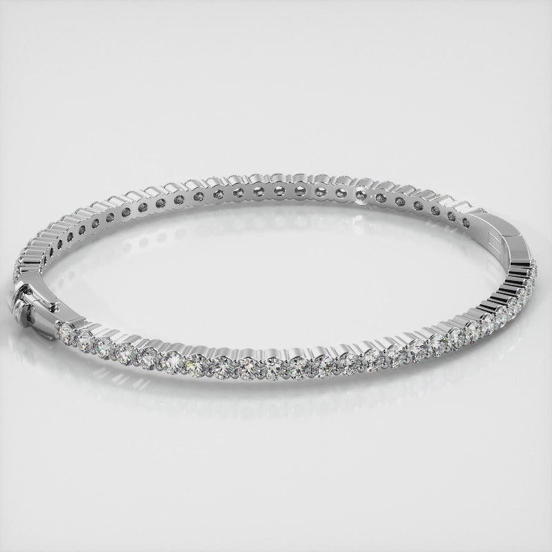 Endless Elegance Lab Diamond Bangle 3.24 ctw