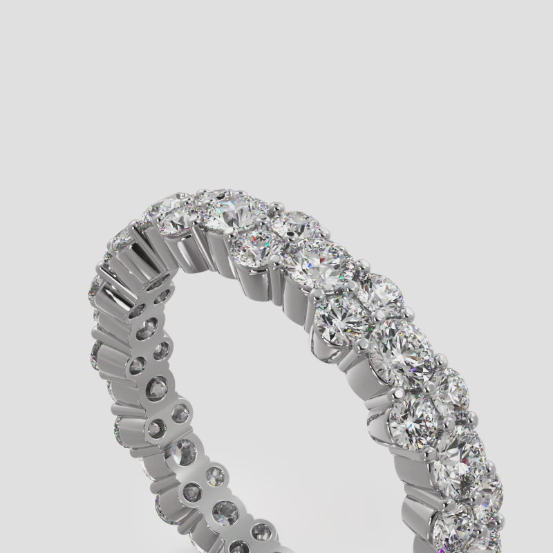 Alternate Lab Diamond Eternity Ring 2.08 ctw