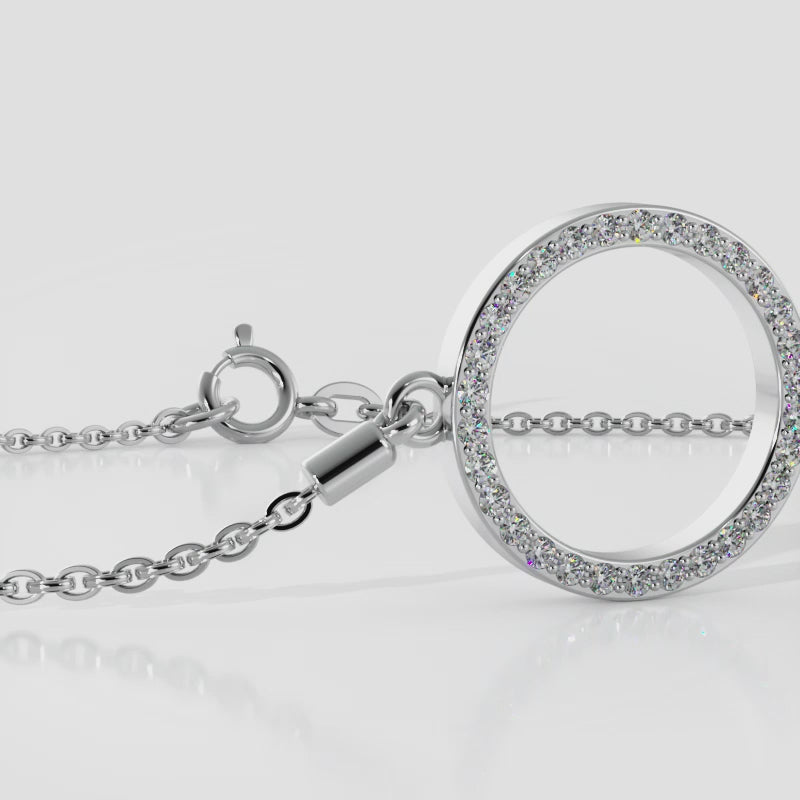 Circle Lab Diamond Adjustable Bracelet 0.24 ctw