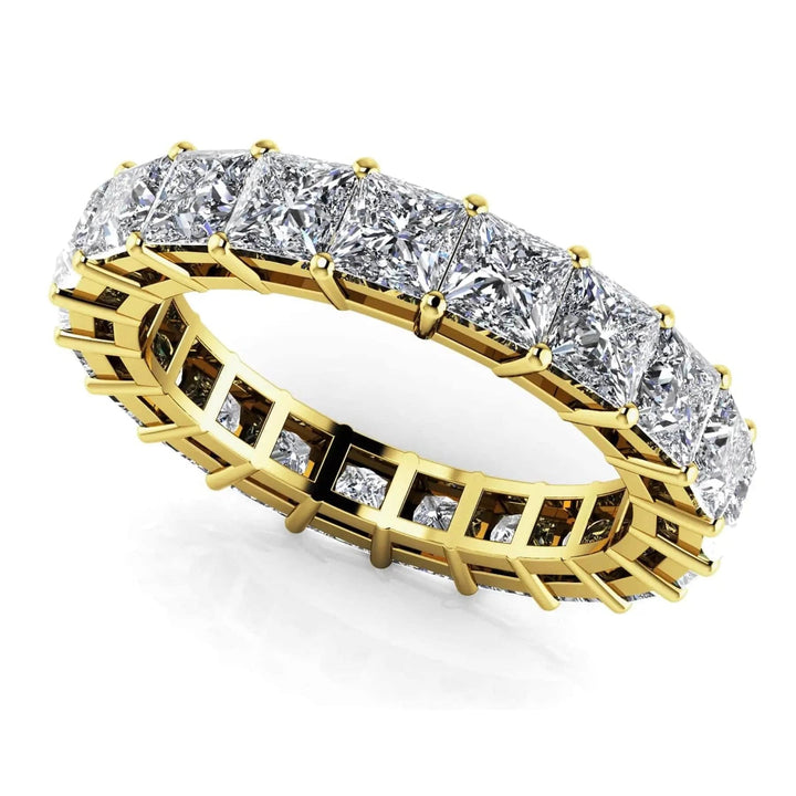 Princess Cut Lab Diamonds Eternity Ring 2.50 ctw - PUREFINEJEWELRY