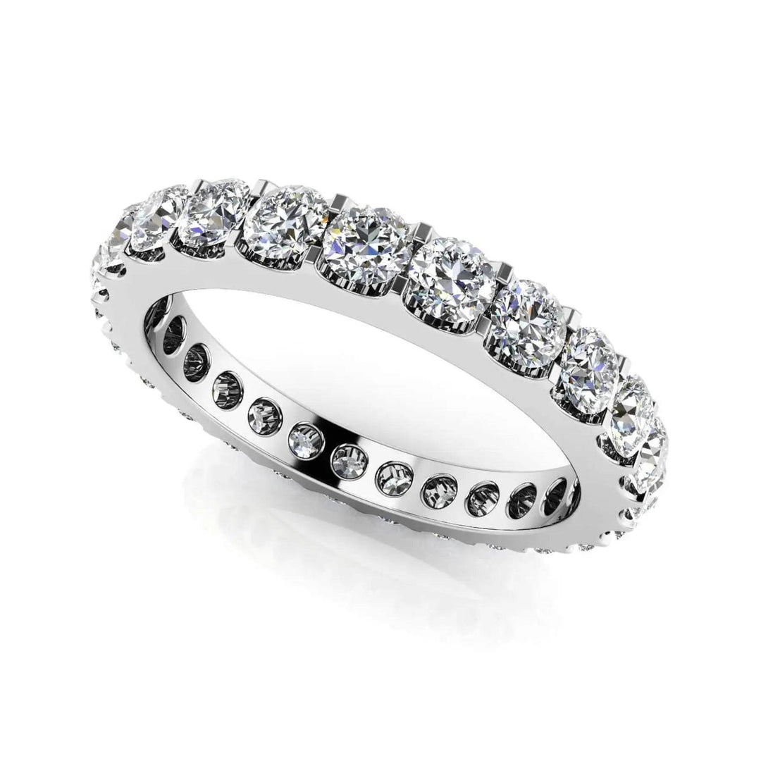 Shared Prong Lab Diamond Eternity Ring 1.50 ctw - PUREFINEJEWELRY