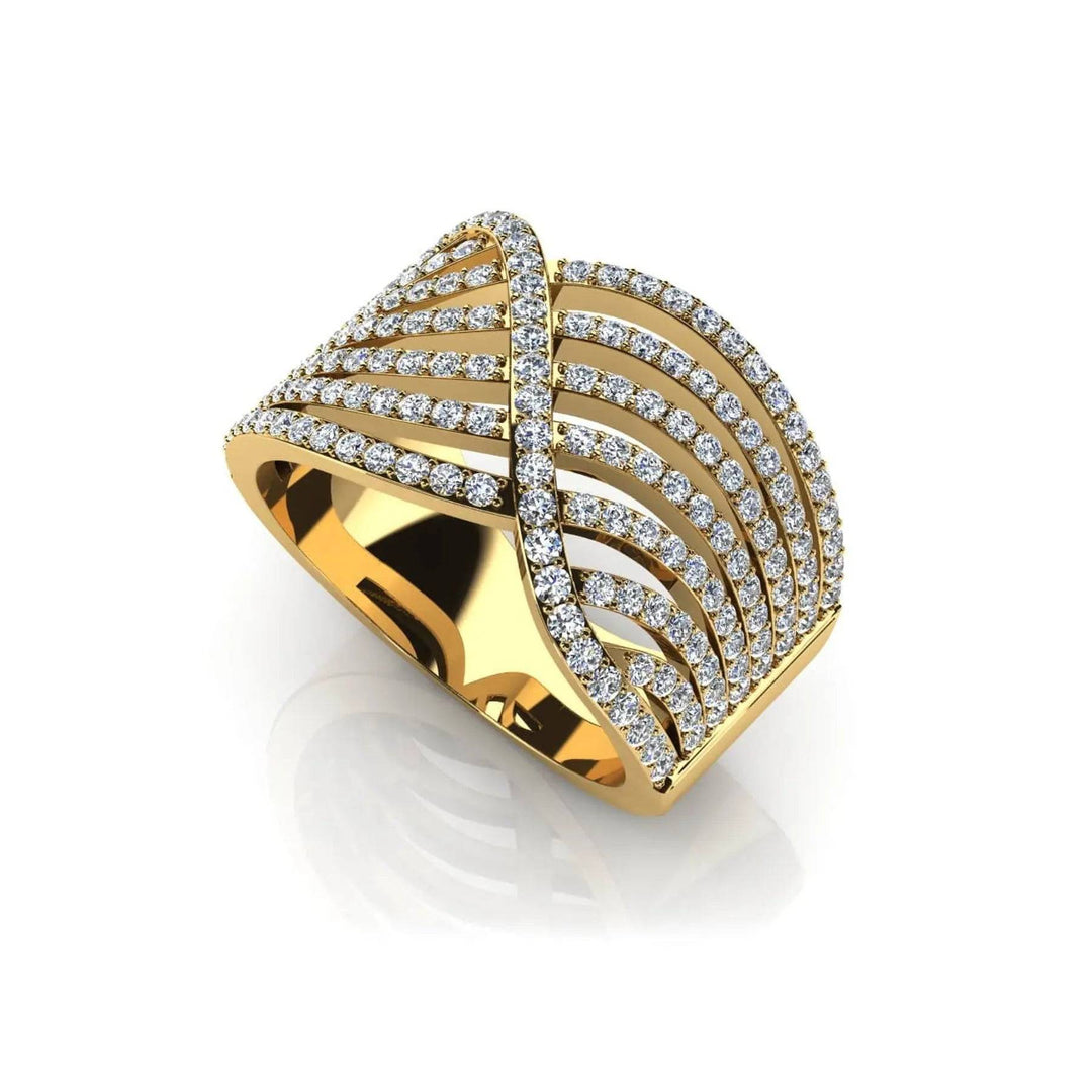 Show Stopping Lab Diamond Fashion Ring 1.27 ctw - PUREFINEJEWELRY