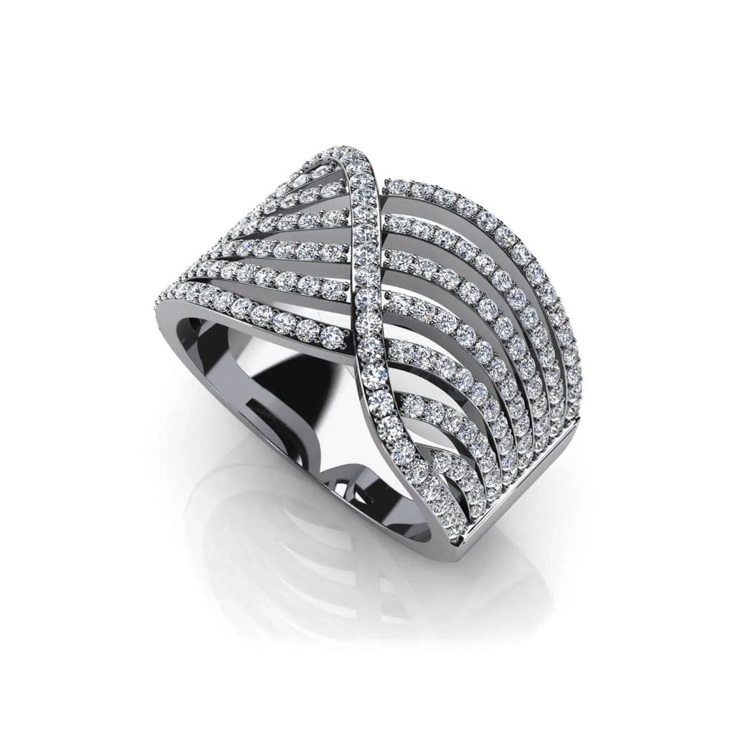 Show Stopping Lab Diamond Fashion Ring 1.27 ctw - PUREFINEJEWELRY