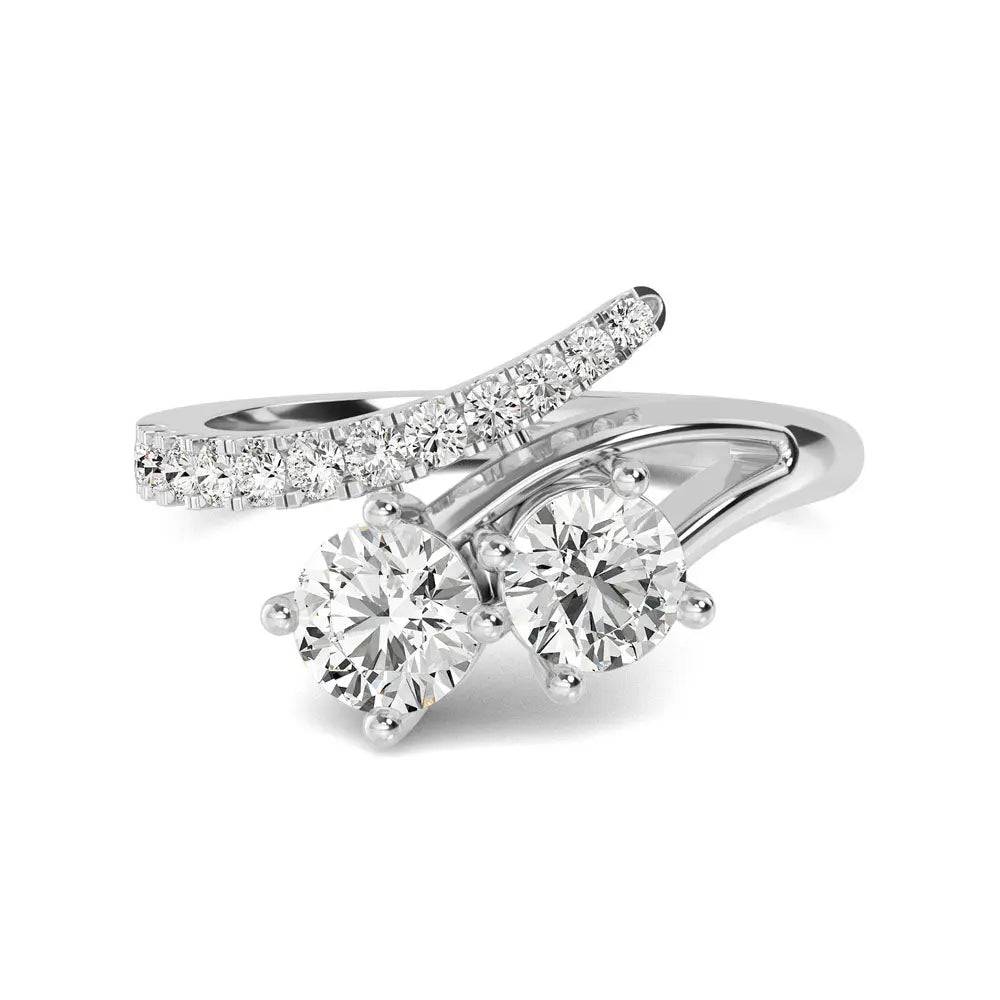 Stackable Ring Lab Grown Diamond 1.23 ct - PUREFINEJEWELRY