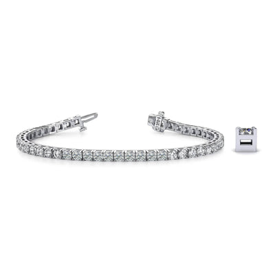 Tennis Bracelet Lab Diamond Dreams 3.00 ctw - PUREFINEJEWELRY